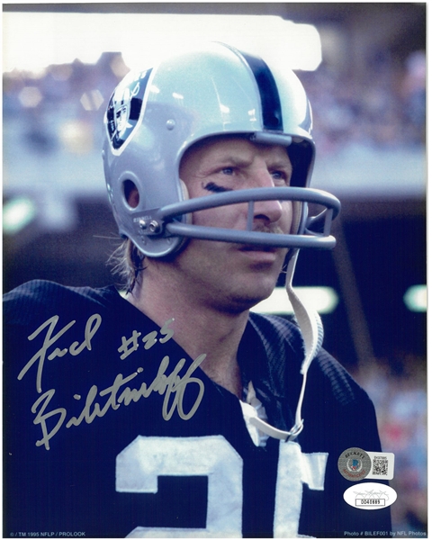 Fred Biletnikoff Autographed 8x10