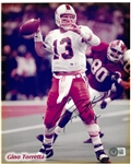Gino Torretta Autographed 8x10