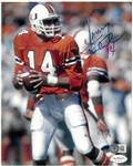 Vinny Testaverde Autographed 8x10