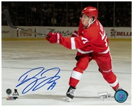 Dylan Larkin Autographed 8x10