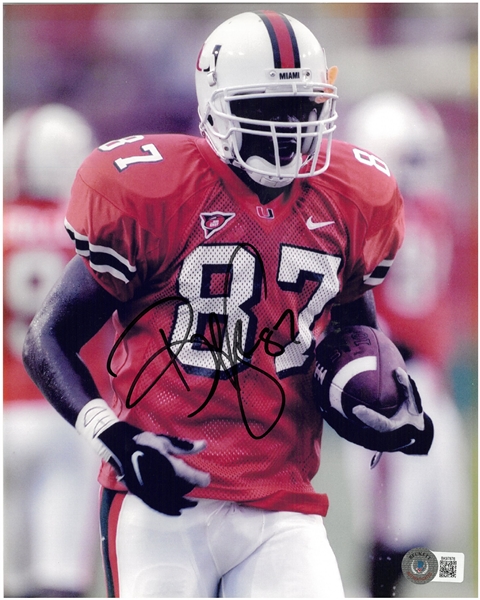 Reggie Wayne Autographed 8x10