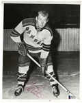Andy Hebenton Autographed 8x10