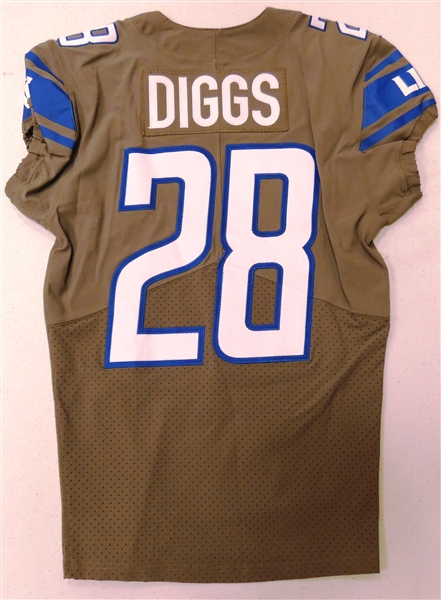 Quandre Diggs Game Ready Detroit Lions Jersey