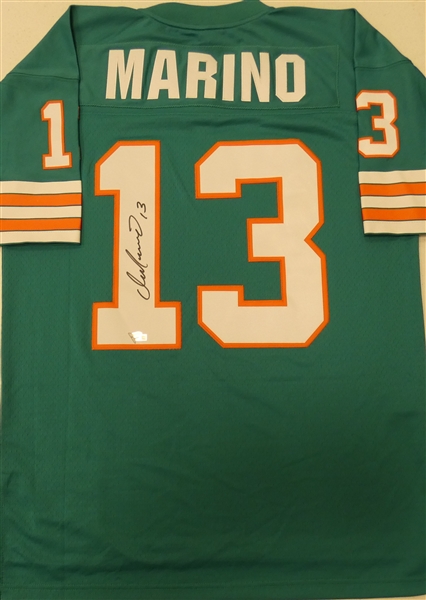Dan Marino Autographed Dolphins Jersey