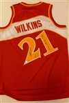 Dominique Wilkins Autographed Hawks Jersey