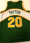 Gary Payton Autographed Custom Jersey