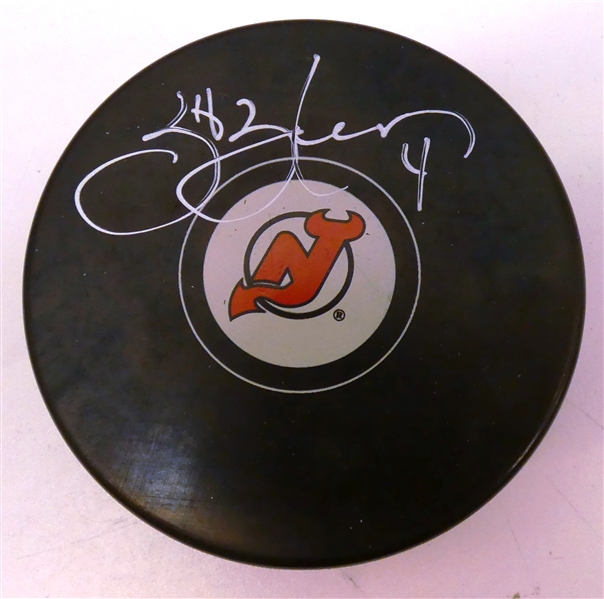 Scott Stevens Autographed Devils Puck
