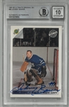 Johnny Bower Autographed 1991 Ultimate #80