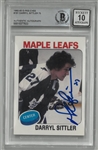 Darryl Sittler Autographed 1992 O-Pee-Chee