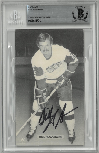 Bill Hogaboam Autographed Postcard