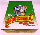1990 Topps Baseball Jumbo Box