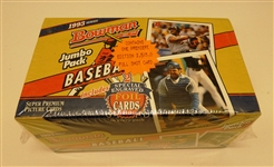 1993 Bowman Baseball Jumbo Box