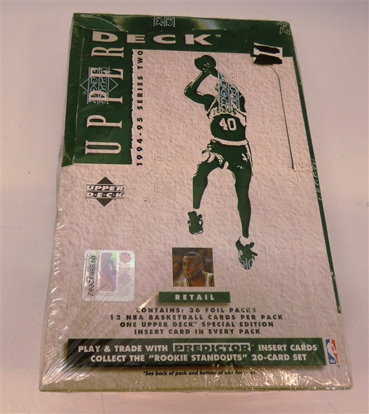 1994/95 Upper Deck Basketball Series 2 Wax Box