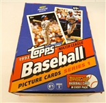 1993 Topps Baseball Series 1 Wax Box
