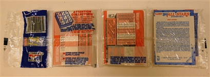 1989/90 Fleer Basketball Rack Pack (Magic, Parish, Dominique Showing)