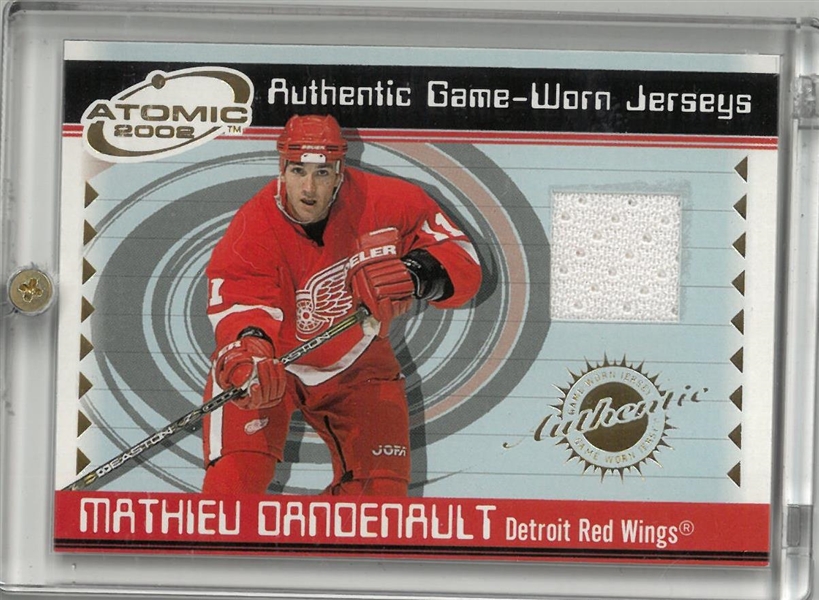 Matthieu Dandenault Jersey Card