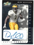 David Terrell Autographed Rookie Card