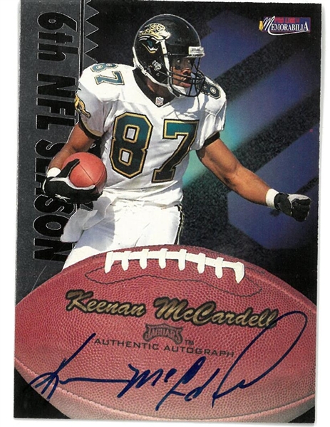Keenan McCardell Autographed Pro Line