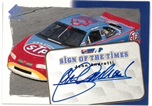 John Andretti Autographed Card