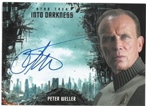 Peter Weller Autographed Card