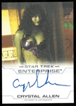 Crystal Allen Autographed Card