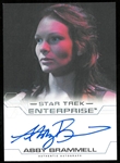 Abby Brammell Autographed Card