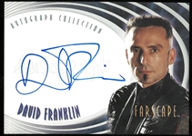 David Franklin Autographed Card