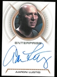 Aaron Lustig Autographed Card