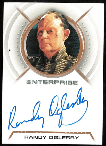 Randy Oglesby Autographed Card