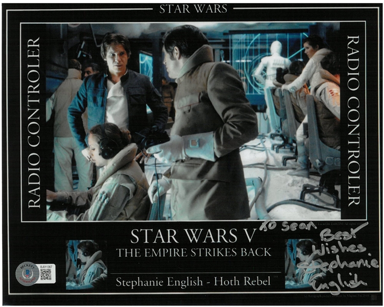Stephanie English Autographed 8x10