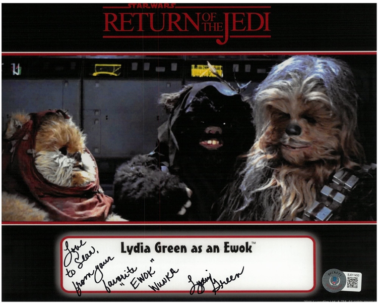 Lydia Green Autographed 8x10