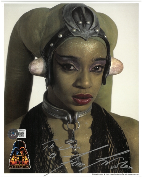 Femi Taylor Autographed 8x10