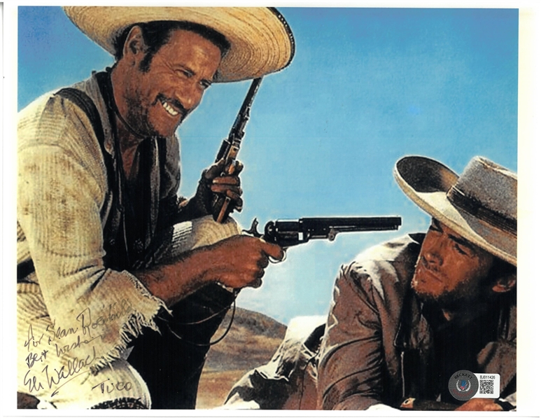 Eli Wallach Autographed 8x10