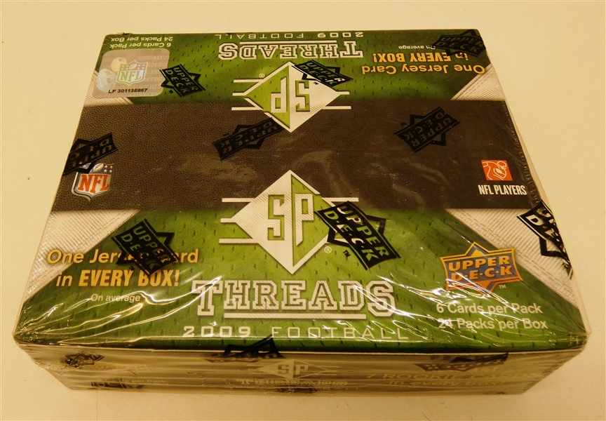 2009 Upper Deck SP Threads Football Retail Box