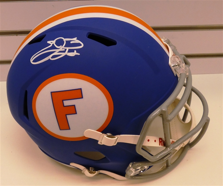 Emmitt Smith Autographed Florida Full Size Replica Helmet