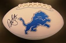 David Montgomery Autographed Detroit Lions Football