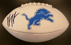 Hendon Hooker Autographed Detroit Lions Football