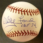 Whitey Ford Autographed Baseball