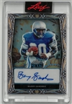 Barry Sanders Autographed #47/68 2023 Leaf Metal