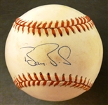 Barry Bonds Autographed Baseball