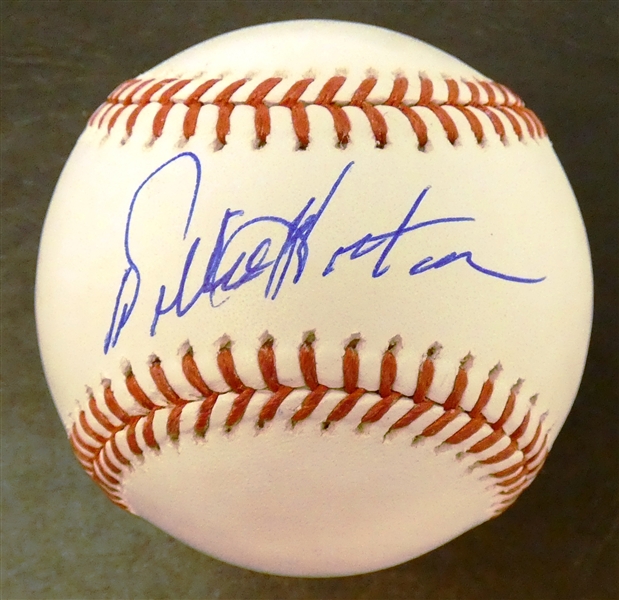 Willie Horton Autographed Baseball