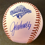 John Smoltz Autographed 1995 World Series Baseball