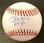 Jim Leyland Autographed Baseball w HOF