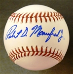 Robert Manfred Autographed Baseball