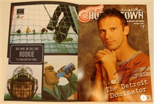 Dominik Hasek Autographed Hockeytown Magazine