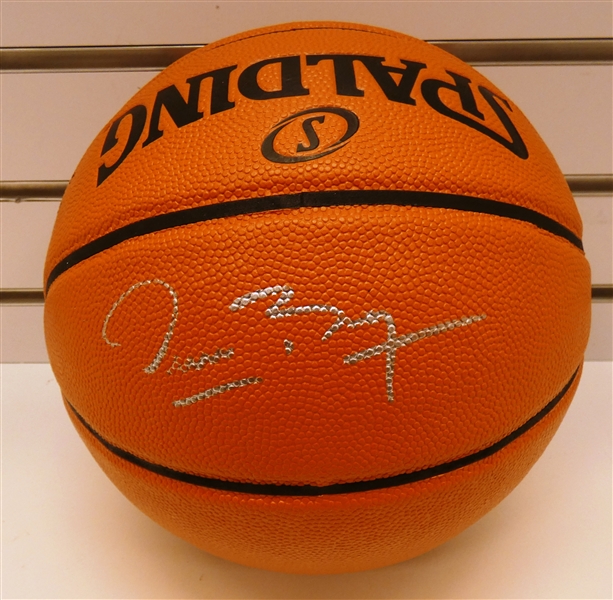 Muggsy Bogues Autographed Basketball