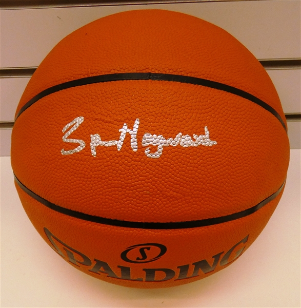 Spencer Haywood Autographed Basketball