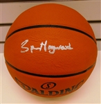 Spencer Haywood Autographed Basketball