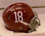 Jahmyr Gibbs Autographed Alabama Mini Helmet