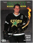 Mike Modano Autographed Beckett Magazine